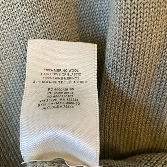 ARITZIA-WILFRED Cyprie Long Sweater-Dry Green Basil (Size:Small) - Picture 14 of 16